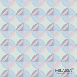 Флизелиновые обои арт.M4 005/1, коллекция Modern, производства Milassa с геометрическим рисунком